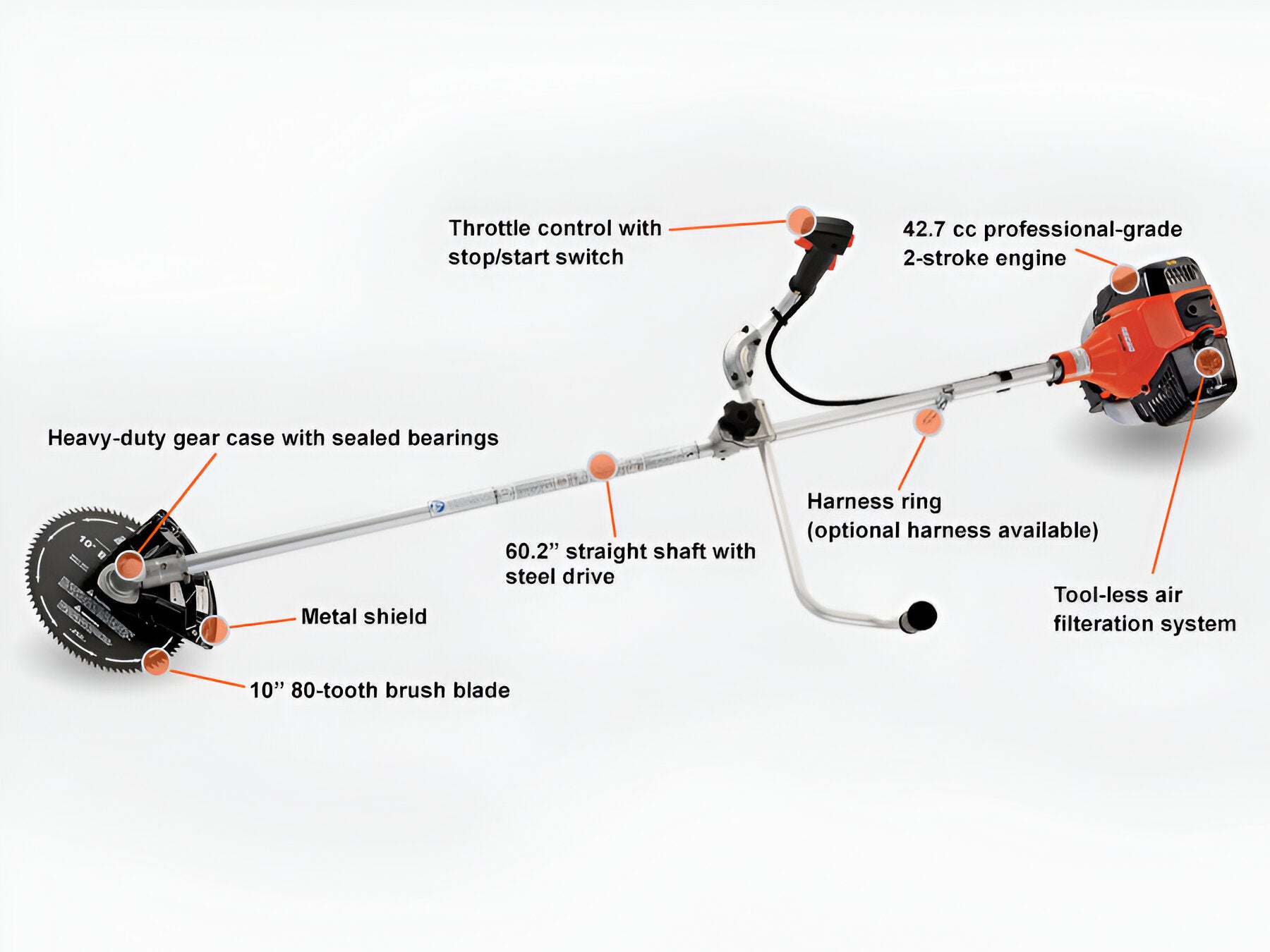 Echo SRM-410U brushcutter