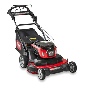 Toro 60V MAX* 30 in. (76 cm) eTimeMaster® w/Personal Pace® Lawn Mower - 10.0Ah + 5.0Ah + 2.5Ah Batteries Included(21493)