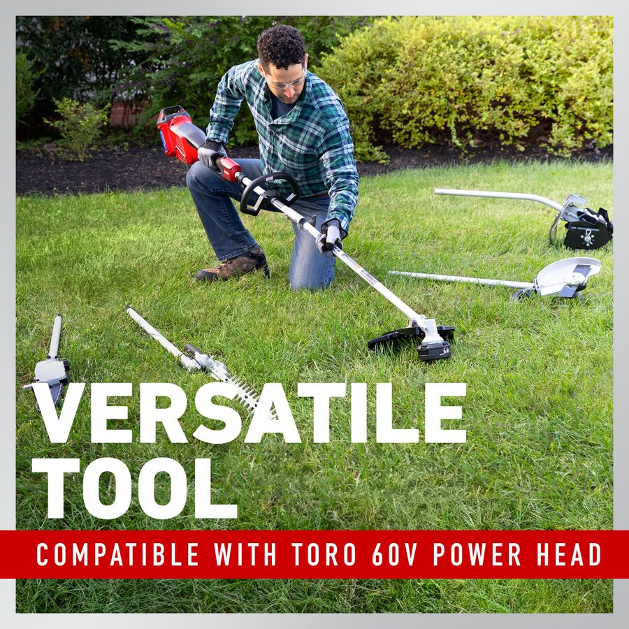 Toro 60V MAX* 16 in. (40.64 cm) Hedge Trimmer Attachment - Tool Only (88713)