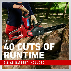 Toro 60V MAX* 16 in. (40.6 cm) Brushless Chainsaw - 2.0Ah Battery Included (51851)