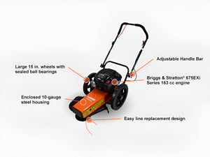 Echo WT-1610 wheeled trimmer