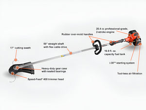 Echo SRM-266 straight-shaft string trimmer
