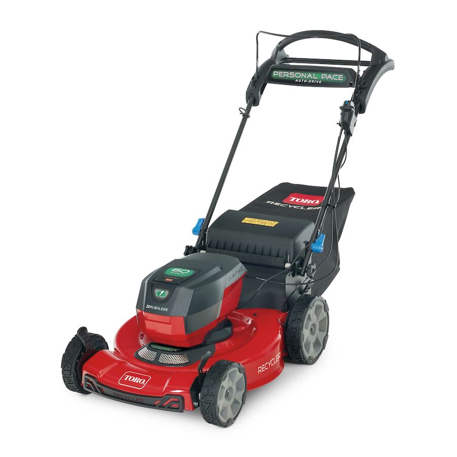 Toro® Super Recycler® – 22in Self‑Propelled Battery Lawn Mower | 60V Flex‑Force Power System®